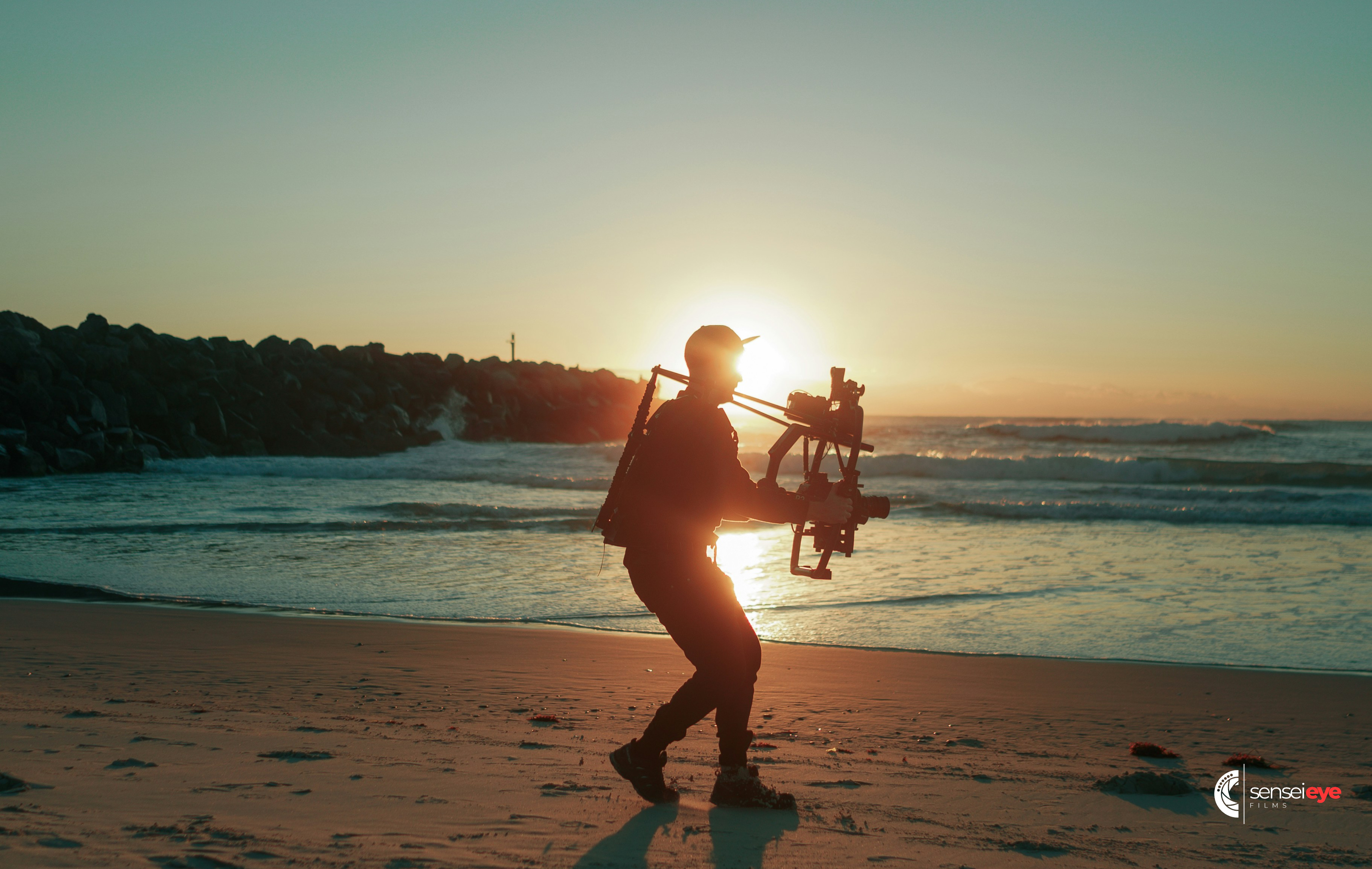 Filmmaker training for stamina and strength to handle professional camera gear on set